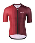 MONTON Tricou de ciclism cu mânecă scurtă - INK PAINTING - roșu