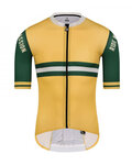MONTON Tricou de ciclism cu mânecă scurtă - JOE - galben/verde