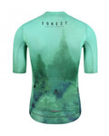 MONTON Tricou de ciclism cu mânecă scurtă - FOREST - verde