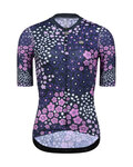 MONTON Tricou de ciclism cu mânecă scurtă - PLUM FLOWER LADY - mov