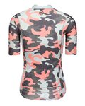 MONTON Tricou de ciclism cu mânecă scurtă - PRO CAMOUSHIELD LADY - roz/verde/gri
