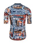 MONTON Tricou de ciclism cu mânecă scurtă - ANIMALZODIAC - multicolor