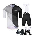 MONTON Mega set de ciclism - CRACK - alb/negru/gri