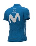 ALÉ Tricou de ciclism cu mânecă scurtă - MOVISTAR 2021 PRIME - albastru deschis