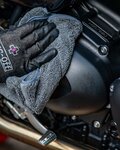 MUC-OFF lavetă pentru biciclete - POLISHING CLOTH - gri