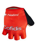 NALINI Mănuși de ciclism fără degete - COFIDIS 2021 - roșu