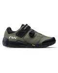 NORTHWAVE Pantofi de ciclism - OVERLAND PLUS - verde