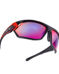 Ochelari de ciclism - X4.BLOCKHAUS - negru/roșu