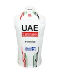 PISSEI Vestă de ciclism - UAE TEAM EMIRATES 2024 - alb