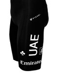 PISSEI Pantaloni scurți de ciclism cu bretele - UAE TEAM EMIRATES 2024 MAGISTRALE - negru
