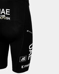 PISSEI Pantaloni scurți de ciclism cu bretele - UAE TEAM EMIRATES 2024 MAGISTRALE - negru
