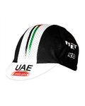 PISSEI Șapcă de ciclism - UAE TEAM EMIRATES 23 - negru/alb