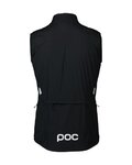 POC Vestă de ciclism - PRO THERMAL - negru