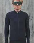 POC Tricou de cilism pentru iarnă cu mânecă lungă - RADIANT  - negru
