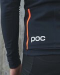 POC Tricou de cilism pentru iarnă cu mânecă lungă - RADIANT  - negru