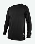 POC Tricou de ciclism cu mânecă lungă de vară - ESSENTIAL DH - negru