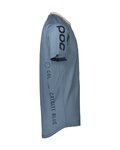 POC Tricou de ciclism cu mânecă scurtă - MTB PURE - bej/albastru
