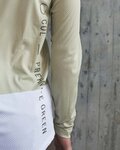 POC Tricou de ciclism cu mânecă lungă de vară - MTB PURE - verde/alb