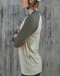 POC Tricou de ciclism cu mânecă scurtă - MTB PURE 3/4 LADY - verde/verde deschis
