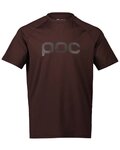 POC Tricou de ciclism cu mânecă scurtă - REFORM ENDURO  - maro