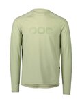 POC Tricou de ciclism cu mânecă lungă de vară - REFORM ENDURO - verde deschis