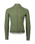POC Tricou de cilism pentru iarnă cu mânecă lungă - AMBIENT THERMAL - verde