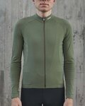 POC Tricou de cilism pentru iarnă cu mânecă lungă - AMBIENT THERMAL - verde