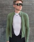POC Tricou de cilism pentru iarnă cu mânecă lungă - AMBIENT THERMAL - verde