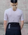 POC Tricou de ciclism cu mânecă scurtă - ESSENTIAL ROAD LADY - negru/bej