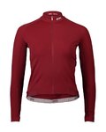 POC Tricou de cilism pentru iarnă cu mânecă lungă - AMBIENT THERMAL LADY - bordo