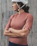 POC Tricou de ciclism cu mânecă scurtă - PRISTINE LADY - portocaliu