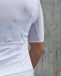 POC Tricou de ciclism cu mânecă scurtă - PRISTINE PRINT LADY - alb