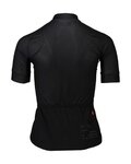 POC Tricou de ciclism cu mânecă scurtă - ESSENTIAL ROAD LADY - negru