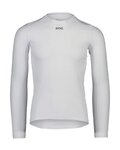 POC Tricou de ciclism cu mânecă lungă - ESSENTIAL LAYER - alb