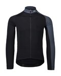 POC Tricou de cilism pentru iarnă cu mânecă lungă - ESSENTIAL ROAD MID - negru/gri