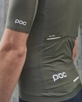 POC Tricou de ciclism cu mânecă scurtă - PRISTINE  - verde