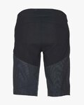 POC Pantaloni scurți de ciclism fără bretele - RESISTANCE ENDURO - negru