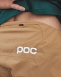 POC Pantaloni scurți de ciclism fără bretele - BASTION - maro
