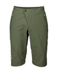 POC Pantaloni scurți de ciclism fără bretele - ESSENTIAL ENDURO - verde