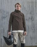 POC Jachetă rezistentă la vânt de ciclism - GUARDIAN AIR - maro