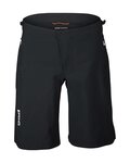 POC Pantaloni scurți de ciclism fără bretele - ESSENTIAL ENDURO W - negru