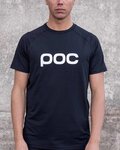 POC Tricou de ciclism cu mânecă scurtă - REFORM ENDURO - negru