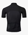 POC Tricou de ciclism cu mânecă scurtă - AERO-LITE ROAD - negru