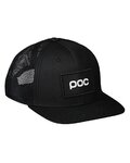 POC Șapcă de ciclism - TRUCKER - alb/negru