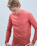 POC Tricou de ciclism cu mânecă lungă de vară - MTB LITE - roz