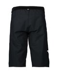 POC Pantaloni scurți de ciclism fără bretele - ESSENTIAL ENDURO - negru
