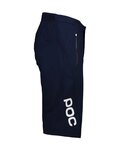POC Pantaloni scurți de ciclism fără bretele - ESSENTIAL ENDURO - negru
