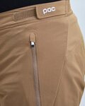 POC Pantaloni scurți de ciclism fără bretele - ESSENTIAL ENDURO - maro