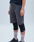 POC Pantaloni scurți de ciclism fără bretele - ESSENTIAL ENDURO W - gri