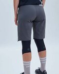 POC Pantaloni scurți de ciclism fără bretele - ESSENTIAL ENDURO W - gri